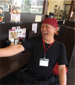 ラーメン本丸 小牧店 店長 垣見健一